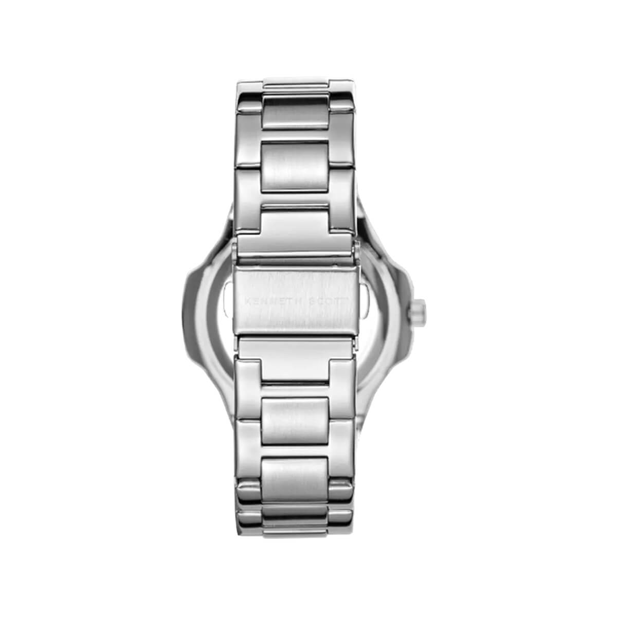 Kenneth Scott Women's Black Dial Analog Watch - K24507-SBSB