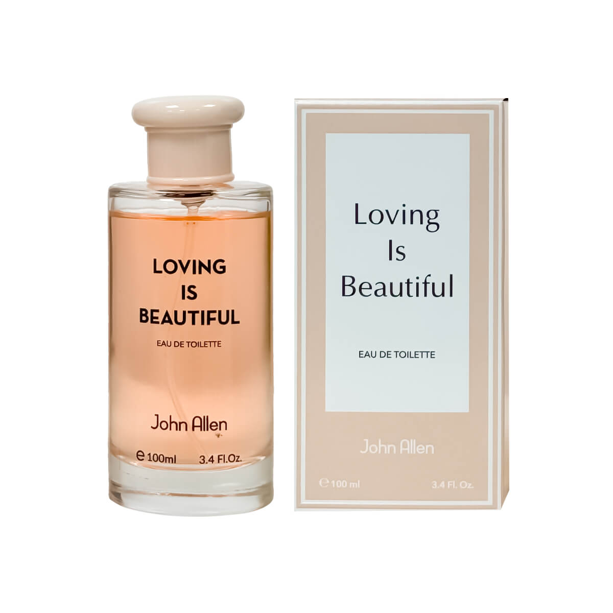 John Allen Loving Is Beautiful EDT Perfume 100ml