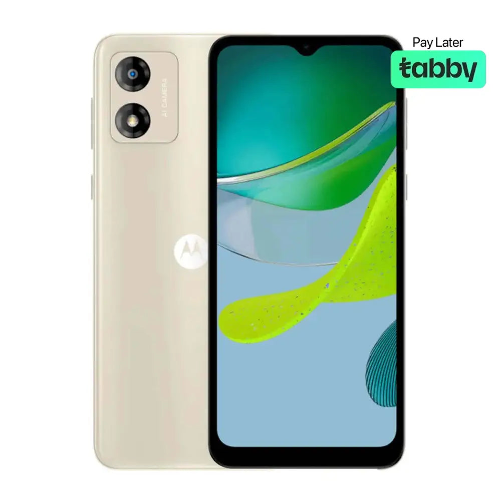 Motorola Moto E13 (2GB RAM + 64GB Memory) - Creamy White