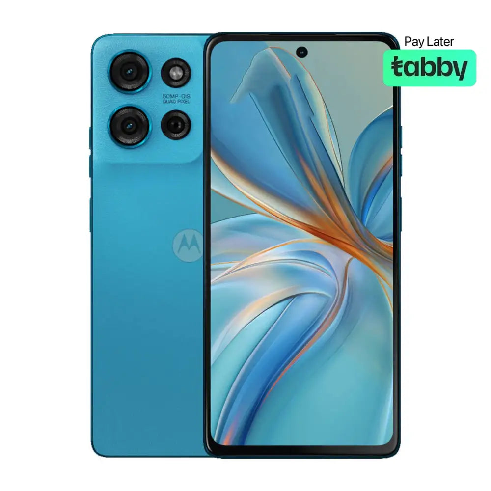 Motorola Moto G75 5G (16GB RAM (8 + 8) + 256GB Memory) - Aqua Blue