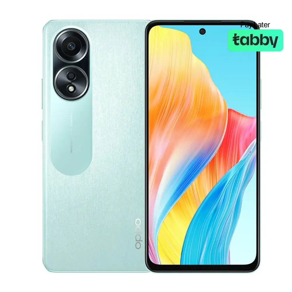 Oppo A58 (8GB RAM + 128GB Memory) - Dazzing Green