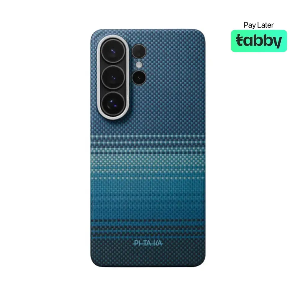 Pitaka Edge Ultra Slim Case with Aaron Button for Samsung S26 Ultra - Moonrise