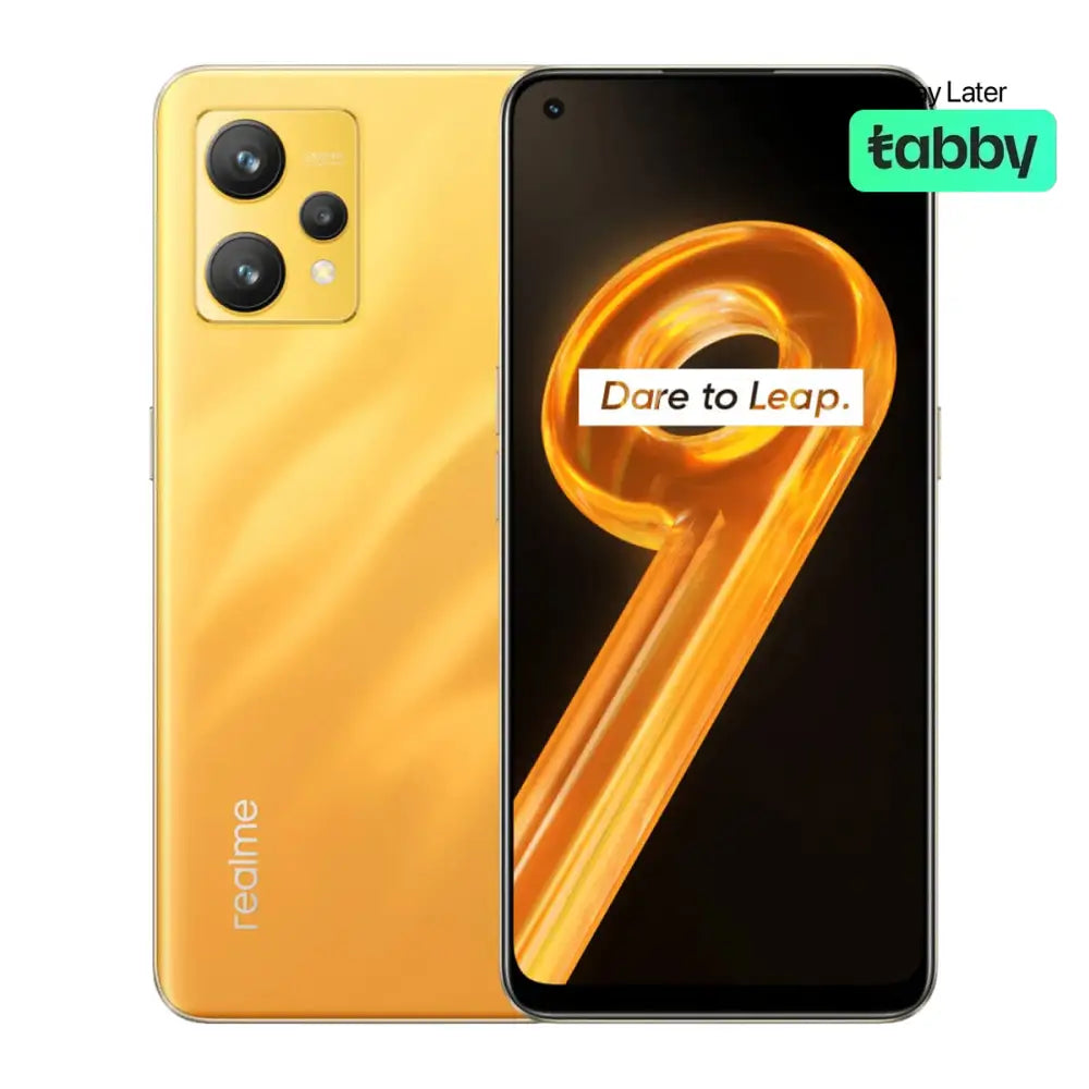 Realme 9 (8GB RAM + 128GB Memory) - Sunburst Gold