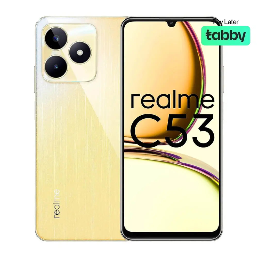 Realme C53 (6GB RAM + 128GB Memory) - Champion Gold