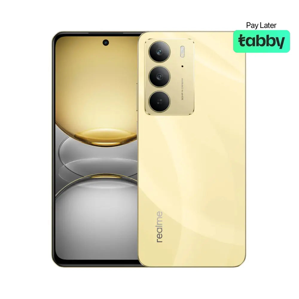 Realme C75 (24GB RAM (8 + 16) + 128GB Memory) - Lightning Gold