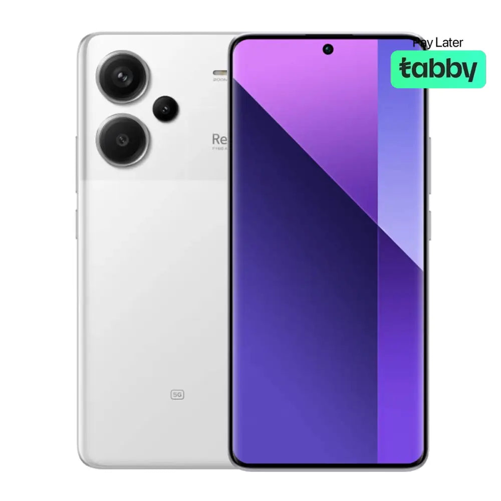 Redmi Note 13 Pro+ 5G (12GB RAM + 512GB Memory) - Moonlight White