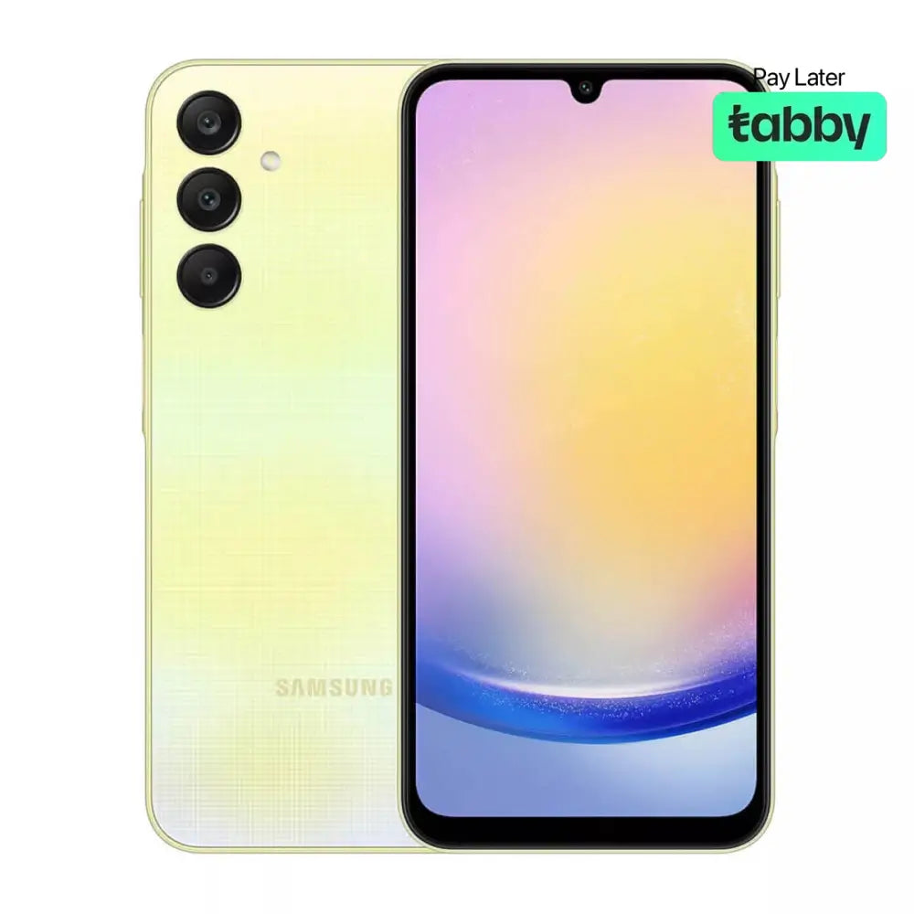 Samsung Galaxy A25 5G (6GB RAM + 128GB Memory) - Yellow