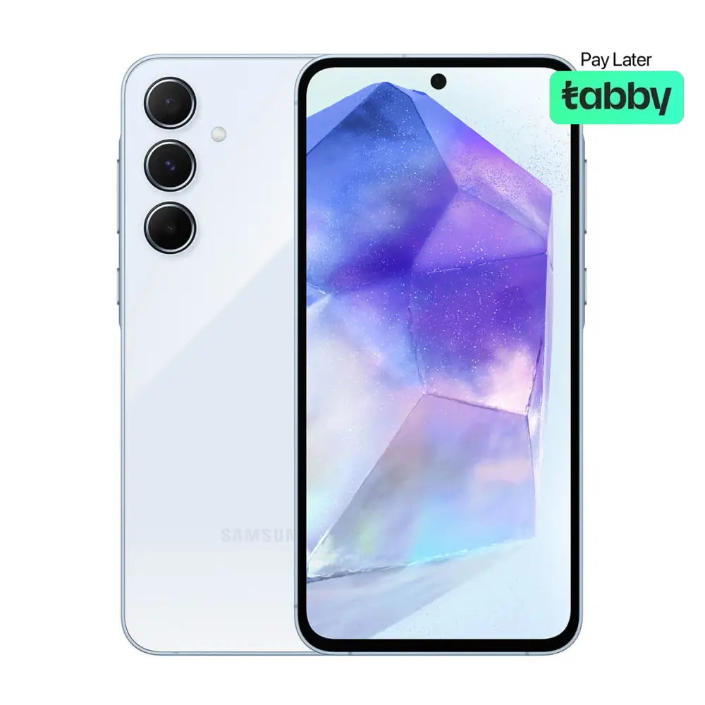 Samsung Galaxy A55 5G (8GB RAM + 128GB Memory) - Awesome Iceblue