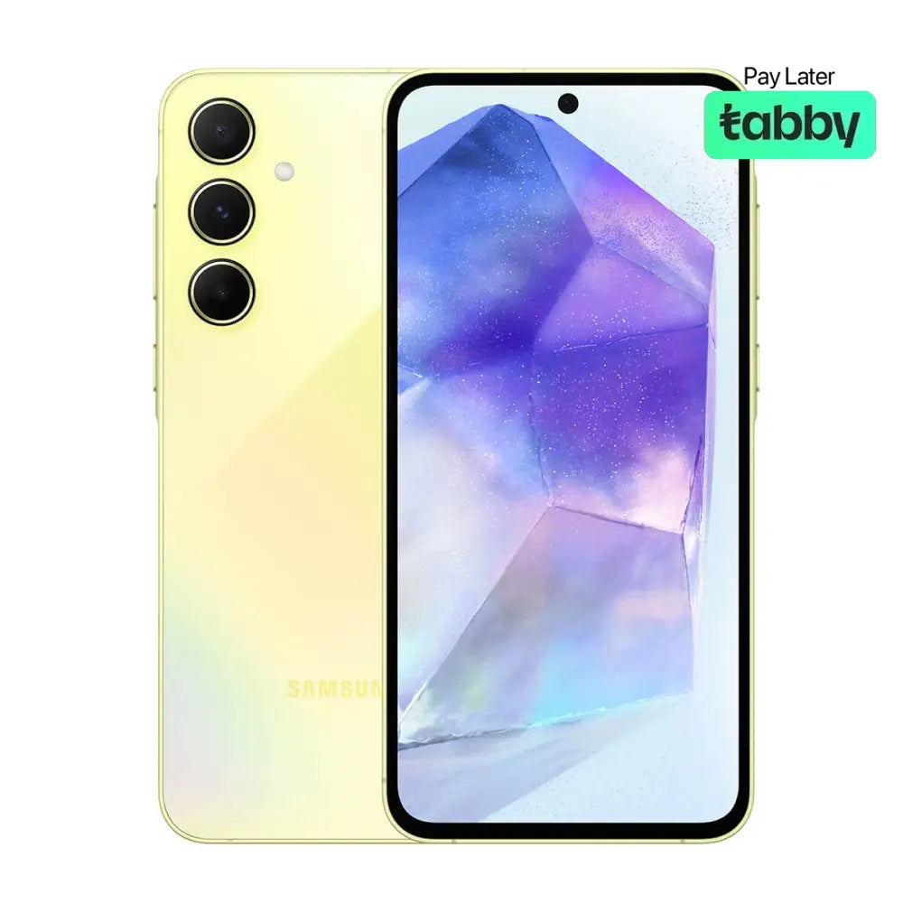 Samsung Galaxy A55 5G (8GB RAM + 128GB Memory) - Awesome Lemon