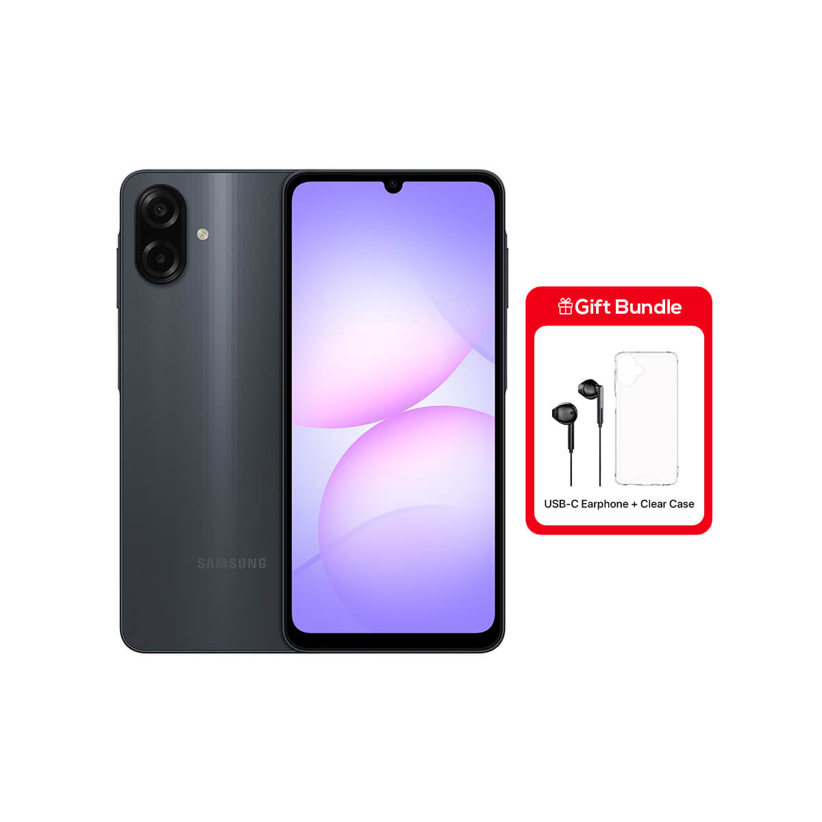 Samsung Galaxy A07 (4GB RAM + 128GB Memory) Black - Web Store