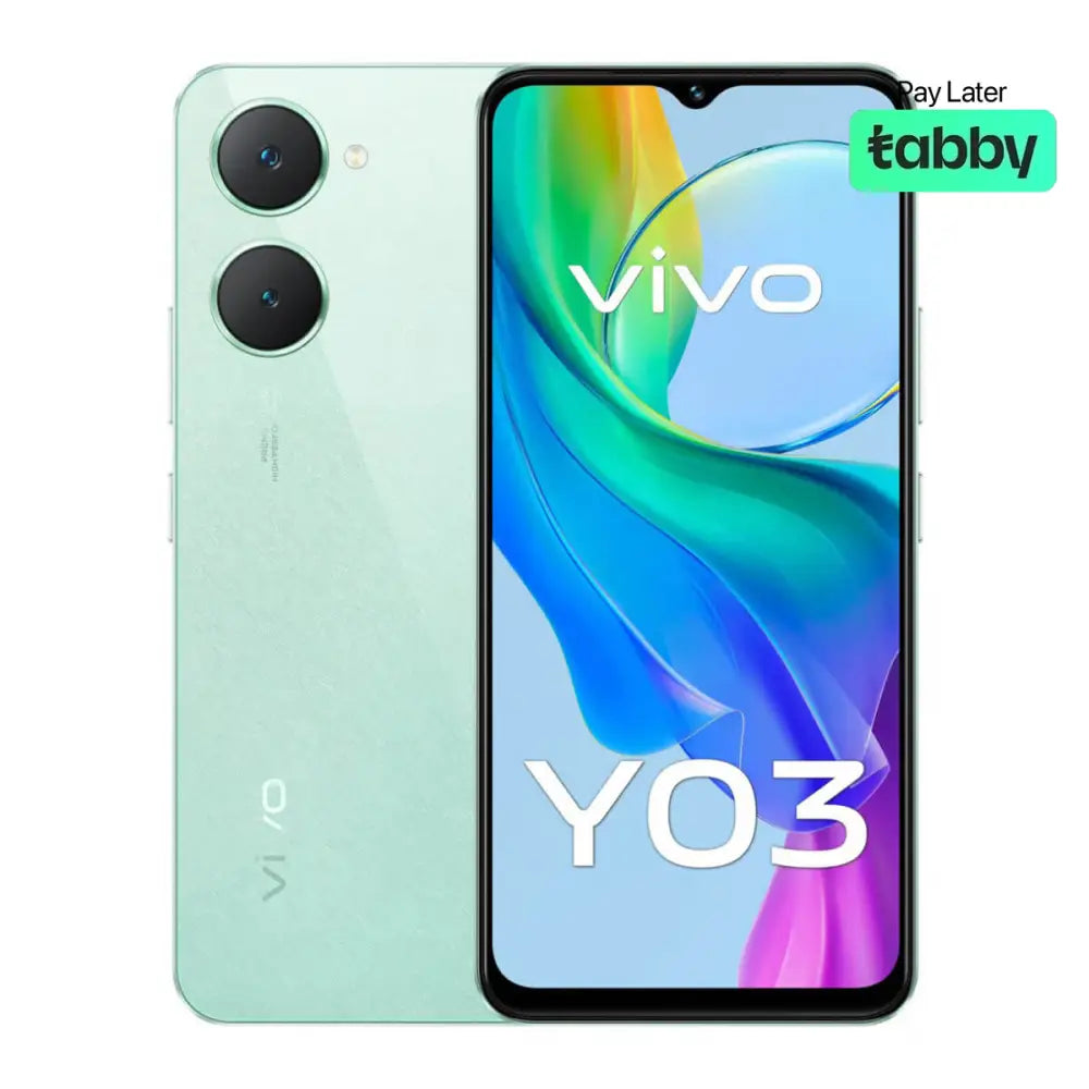 Vivo Y03 (8GB RAM (4 + 4) + 128GB Memory) - Gem Green