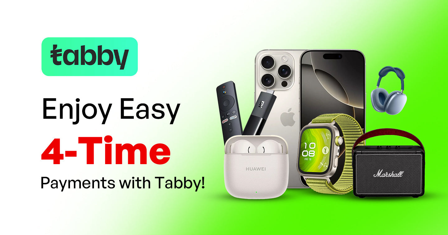 Shop Now, Pay Later with Tabby – Now Available on Web Store!