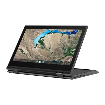 جهاز Chromebook Lenovo 300e مستعمل (ذاكرة وصول عشوائي 4 جيجابايت + ذاكرة تخزين 32 جيجابايت) بشاشة تعمل باللمس قابلة للطي بزاوية 360 درجة