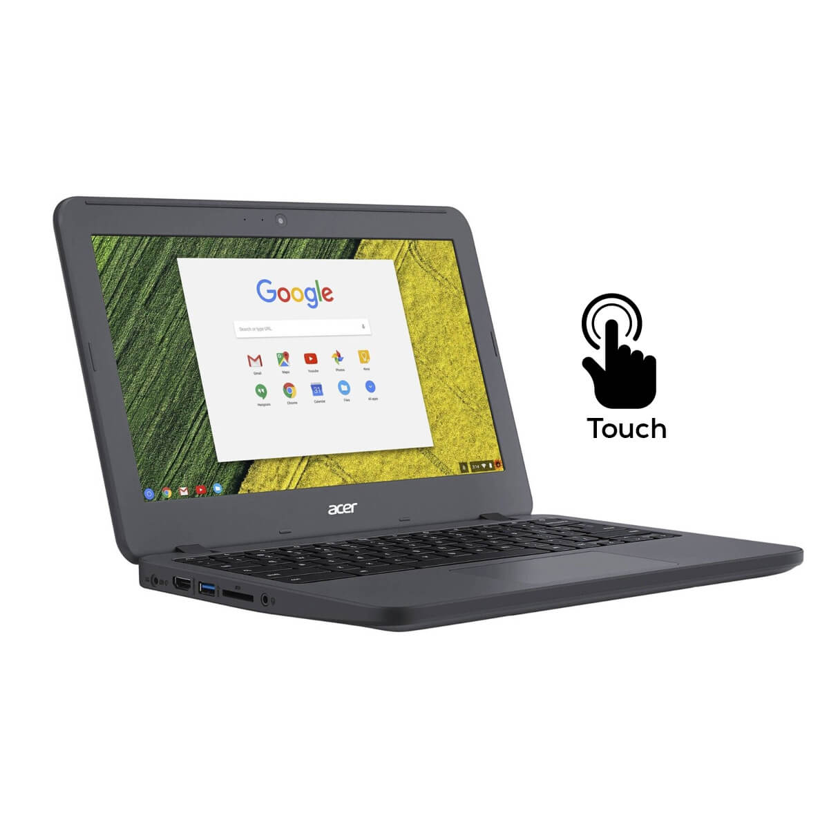 Used Acer Chromebook N16 Q13 Touch 4GB RAM + 16GB Memory (2 Items Combo Bundle)