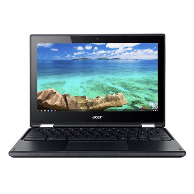 جهاز Chromebook R11 مستعمل من Acer (ذاكرة عشوائية 4 جيجابايت + ذاكرة عشوائية 16 جيجابايت) شاشة تعمل باللمس بزاوية 360 درجة