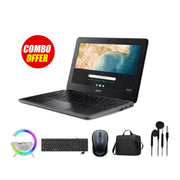 Used Acer Chromebook N18Q5 4GB RAM + 32GB Memory Touch Screen (5 Items Bundle)