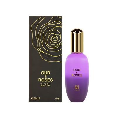 Ahmed Al Maghribi Oud & Roses Perfumed Body and Hand Gel 30ml