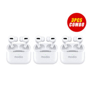 Modio Air B7 True Wireless Earbuds (3 Pcs Combo Bundle)