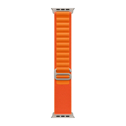 Apple Watch Ultra 49mm Titanium Orange Alpine Loop Medium