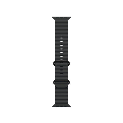 Apple Watch Ultra 3 49mm Black Titanium Case with Black Ocean Band