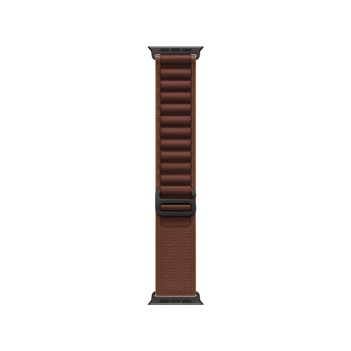 Apple Watch Ultra 4 49mm Black Titanium Case with Burgundy Alpine Loop - M