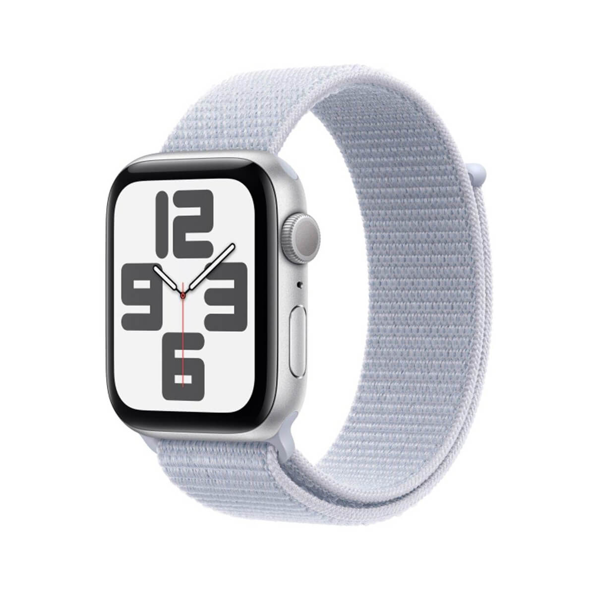 Apple Watch SE Gen 2 40mm (GPS) Silver Aluminum Case Blue Cloud Sport Loop