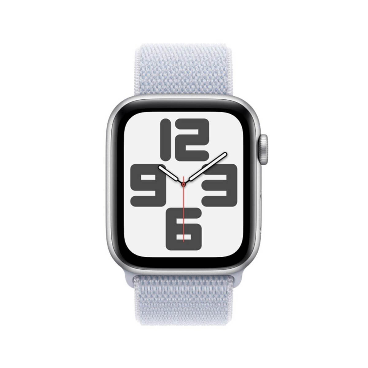 Apple Watch SE Gen 2 40mm (GPS) Silver Aluminum Case Blue Cloud Sport Loop
