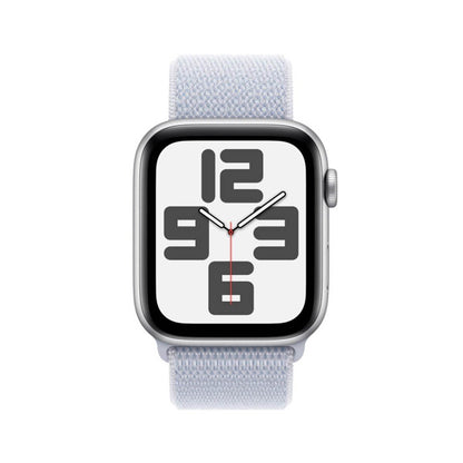 Apple Watch SE Gen 2 40mm (GPS) Silver Aluminum Case Blue Cloud Sport Loop