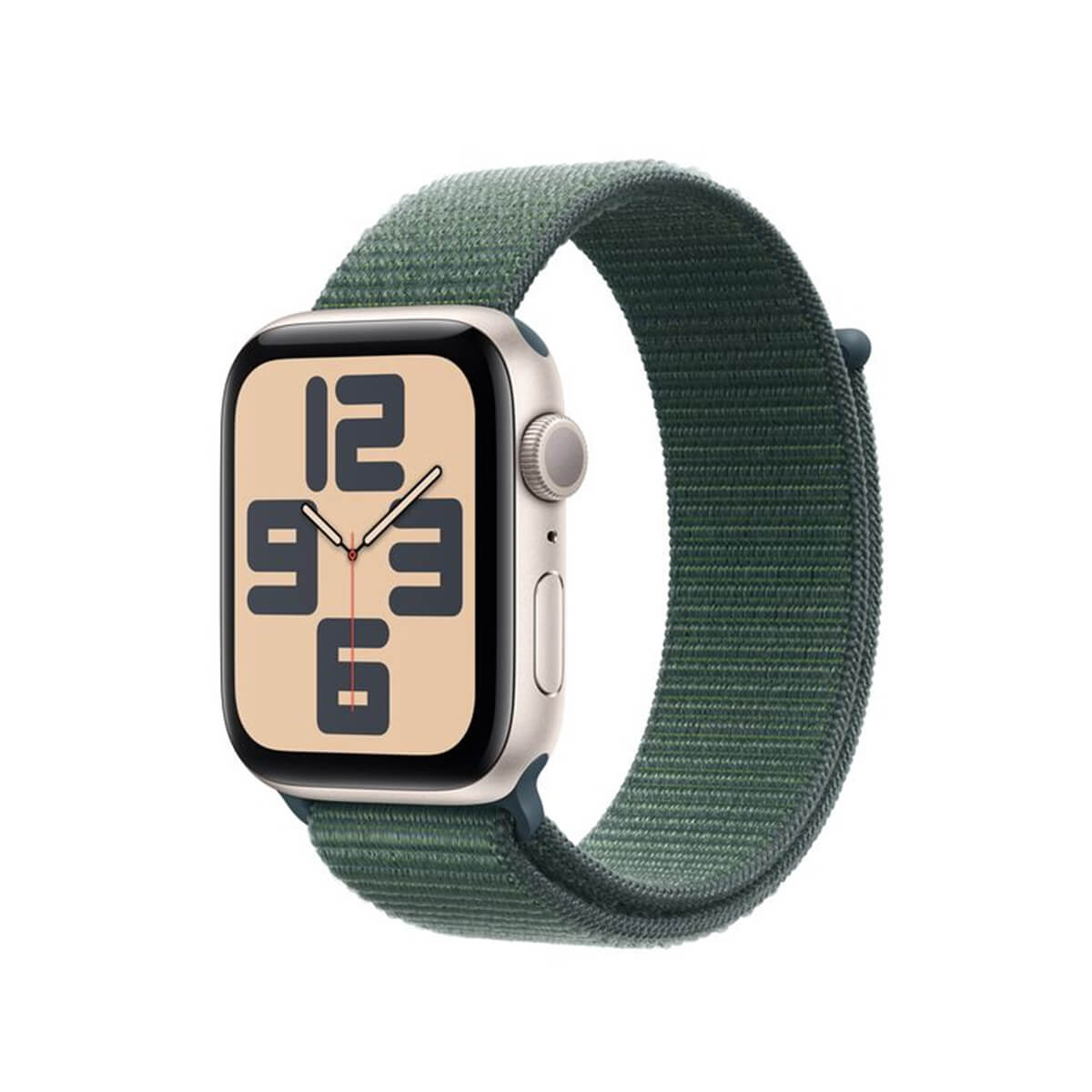 Apple Watch SE Gen 2 40mm (GPS) Starlight Aluminum Case Lake Green Sport Loop