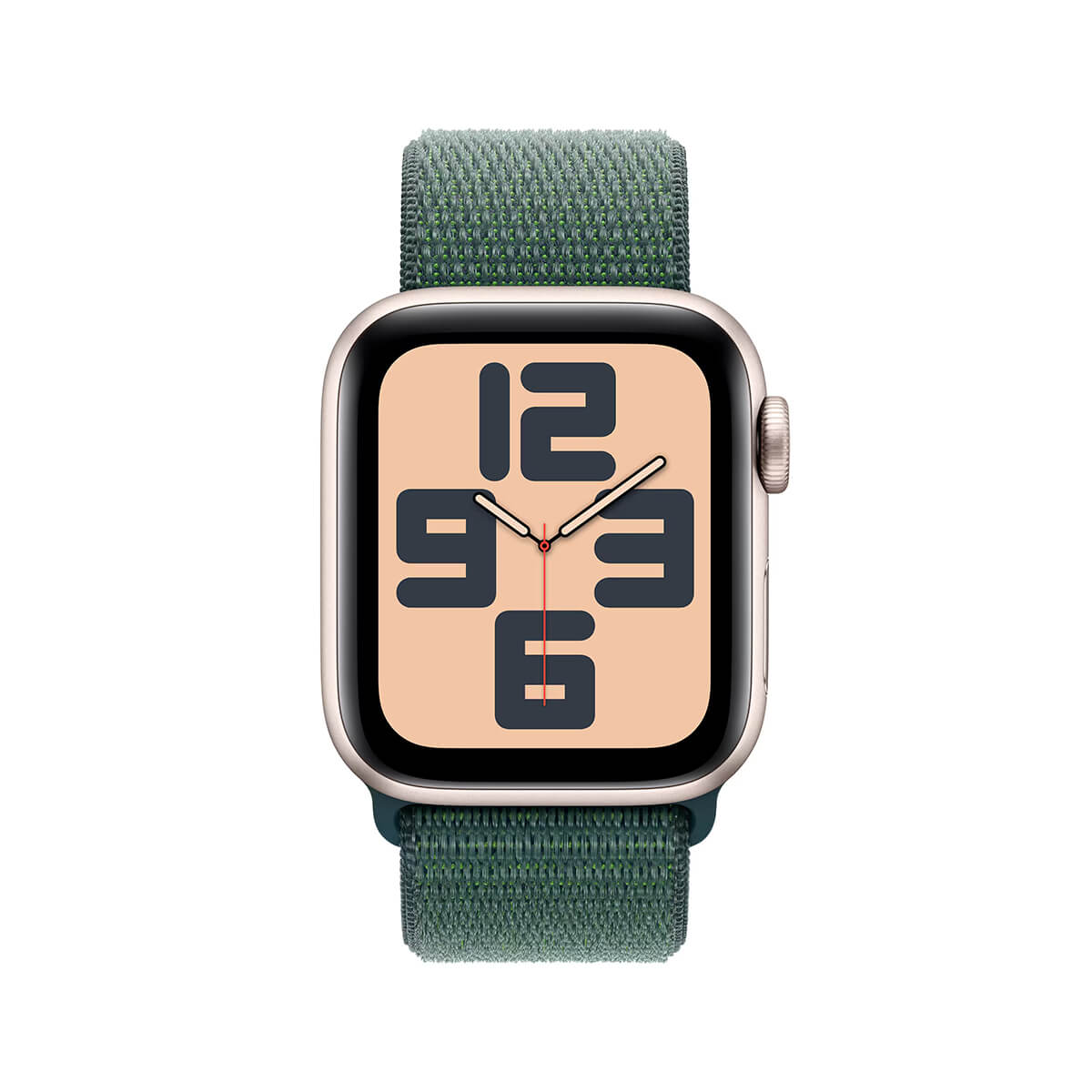 Apple Watch SE Gen 2 40mm (GPS) Starlight Aluminum Case Lake Green Sport Loop