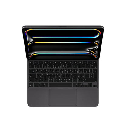 لوحة مفاتيح Apple Magic لجهاز iPad Pro 11" M4 باللغة العربية - أسود