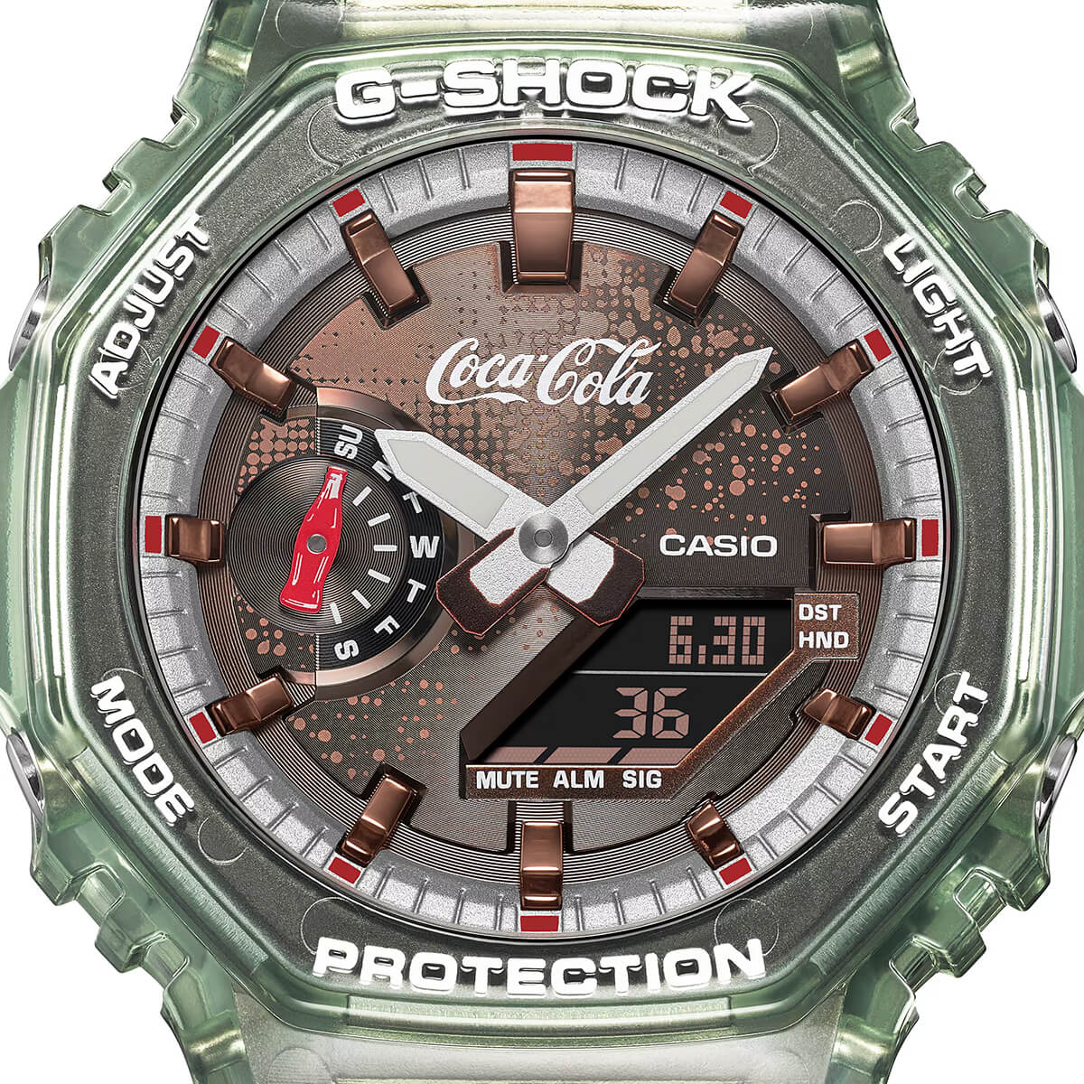Casio G-Shock Coca-Cola Collaboration Watch GA-2100CC-3A