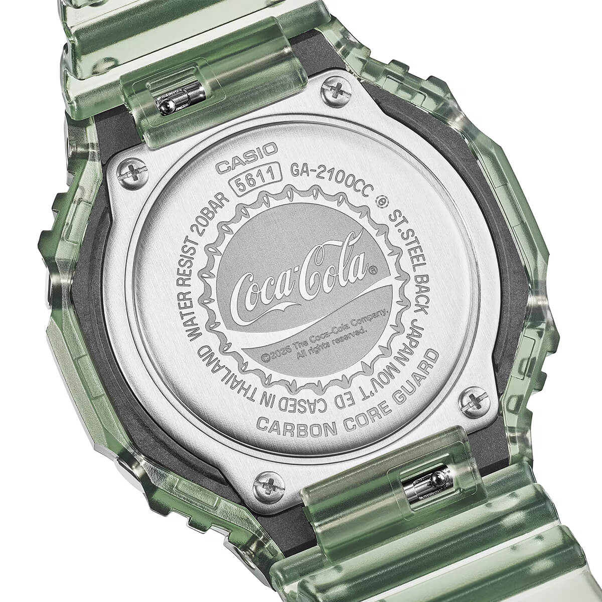 Casio G-Shock Coca-Cola Collaboration Watch GA-2100CC-3A
