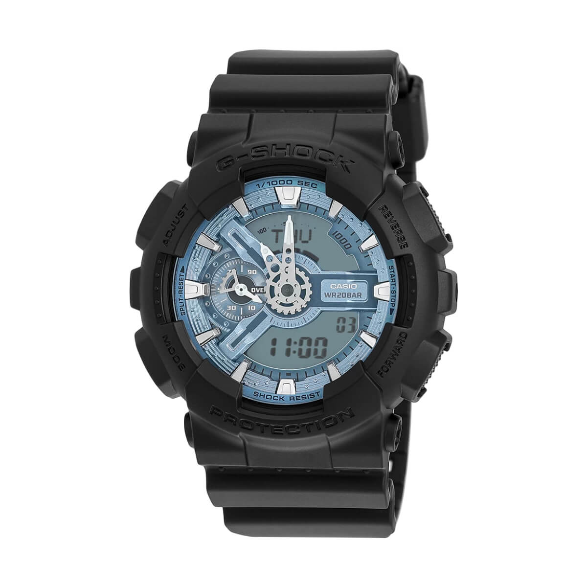 Casio G-Shock Men's Analog/Digital Carbon Strap Watch GA-110CD-1A2DR