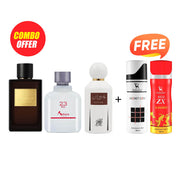 Marjan, Knight Hood, Adoro Scents 23rd Perfume (5 Items Combo Bundle)