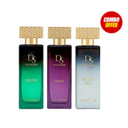 Dripscents White Oud, Shine, Fresh Aqua Perfume (3 Pcs Combo Bundle)