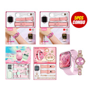 Ladies Smartwatch Mix Collections (5 Pcs Combo Bundle)