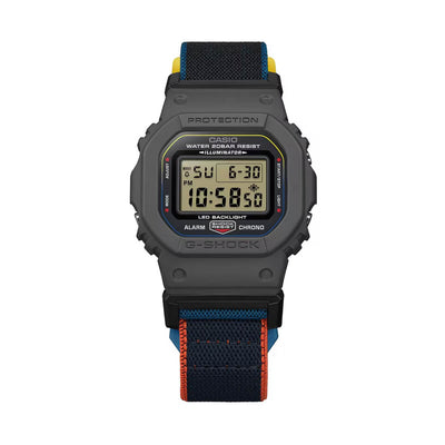 Casio G-Shock Men's Digital Black Dial Watch DW-5600MNC-8A2DR