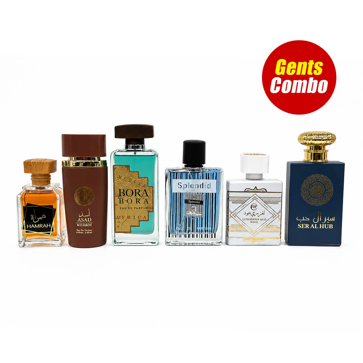 Enso Perfumes Gents Collections (6 Pcs Combo Bundle)