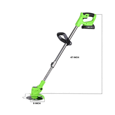 Gigawatts 2 in 1 Cordless Grass Trimmer (Double Battery)