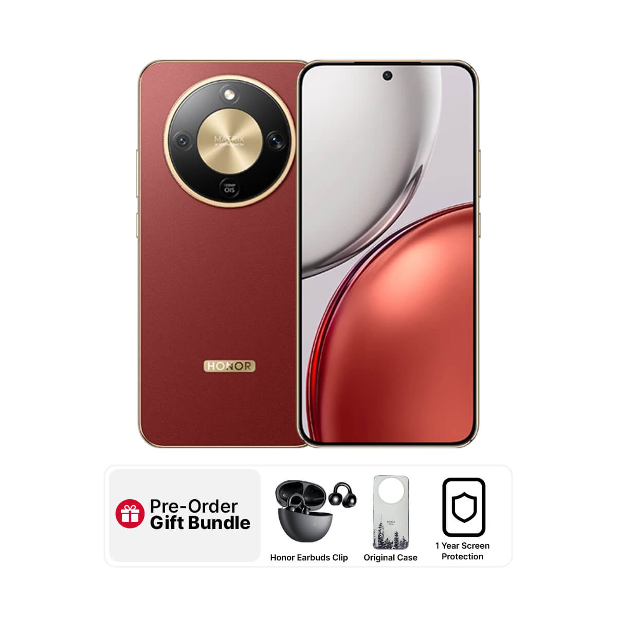 Pre-Order Honor X9d 5G (12GB RAM + 256GB Memory) - Reddish Brown