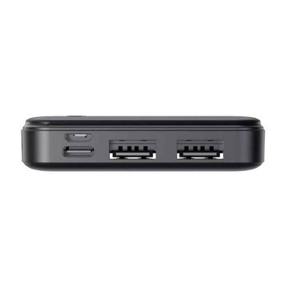 باور بانك هافيت PB5015 بسعة 10000 مللي أمبير - أسود