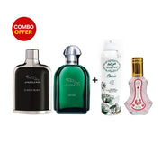 Jaguar Classic Black, Jaguar For Men, Maryam Perfume, Maryam Deodorant (4 Items Combo)