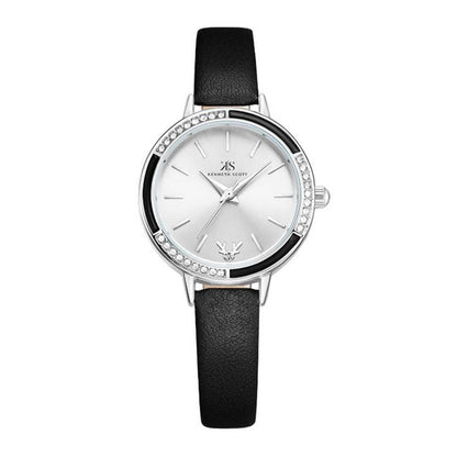 Kenneth Scott Women Silver Dial Analog Watch - K23511-SLBS