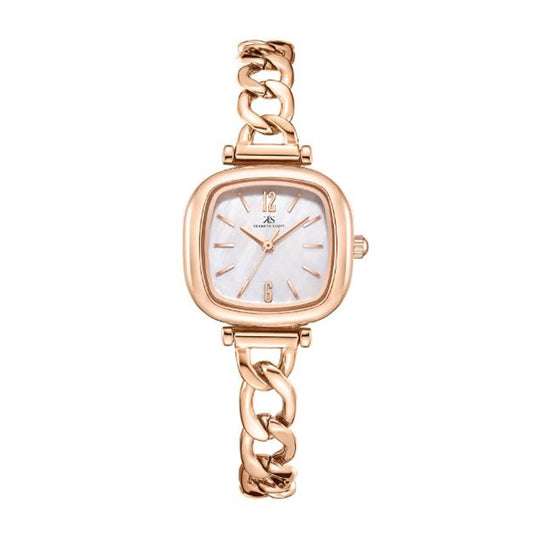 Kenneth Scott Women White Dial Analog Watch - K23513-RBKW