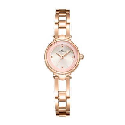 Kenneth Scott Women Rose Gold Dial Analog Watch - K23516-RBKK