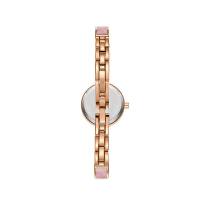 Kenneth Scott Women's Rose Gold Dial Analog Watch - K24502-RCPP