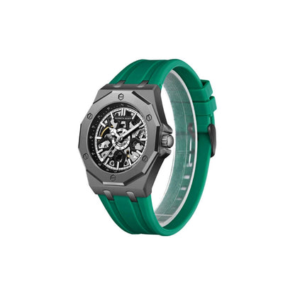 Kenneth Scott Men's Automatic Black Dial Watch - K25301-XSHB