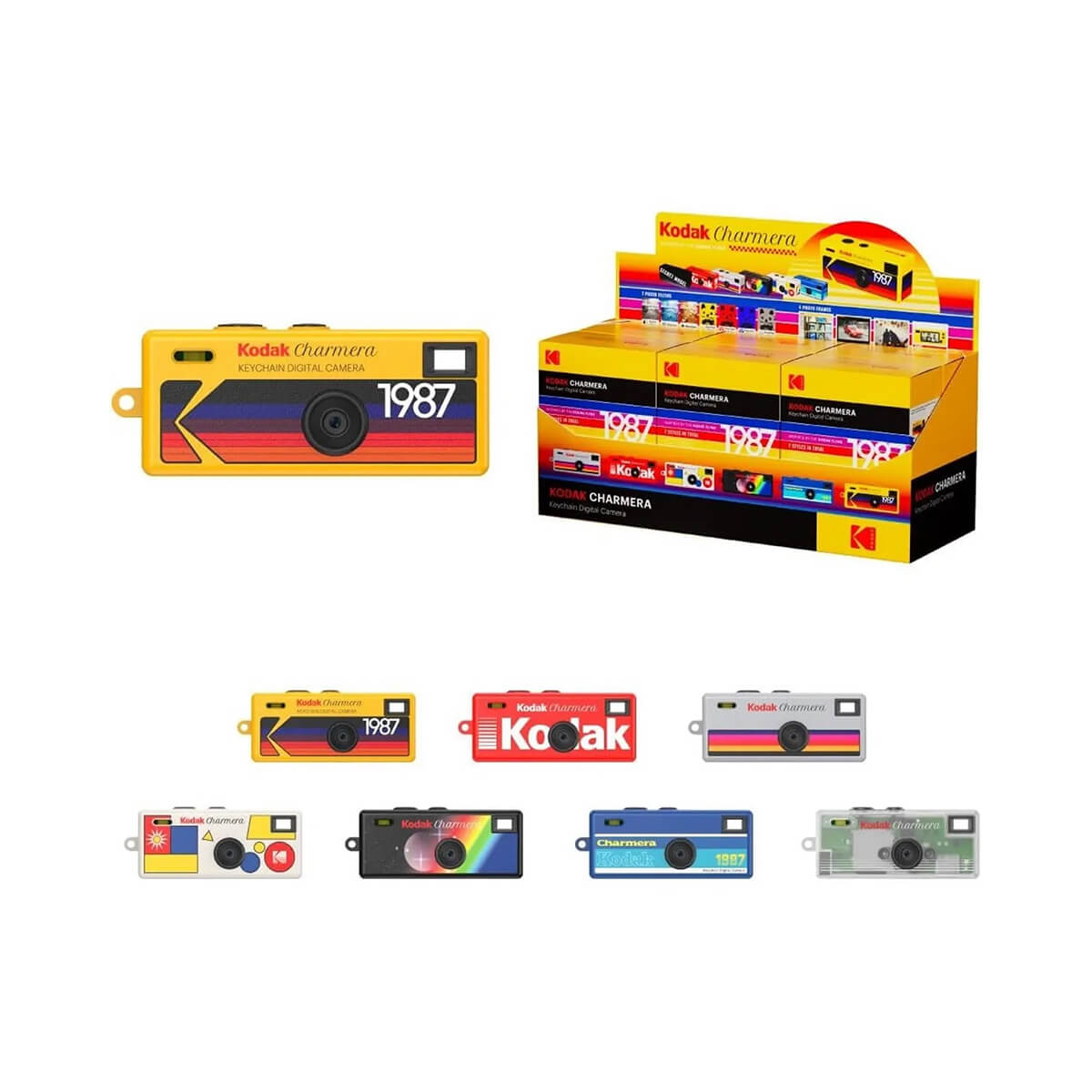 Kodak Charmera Keychain Digital Camera (Random Style Blind Box)