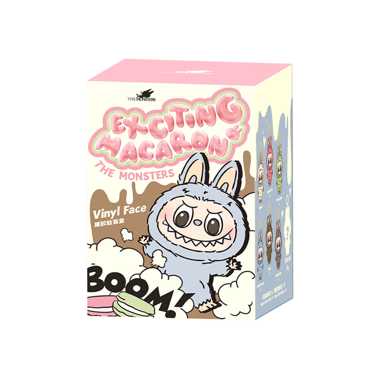 Labubu The Monsters - Exciting Macaron Vinyl Face Blind Box